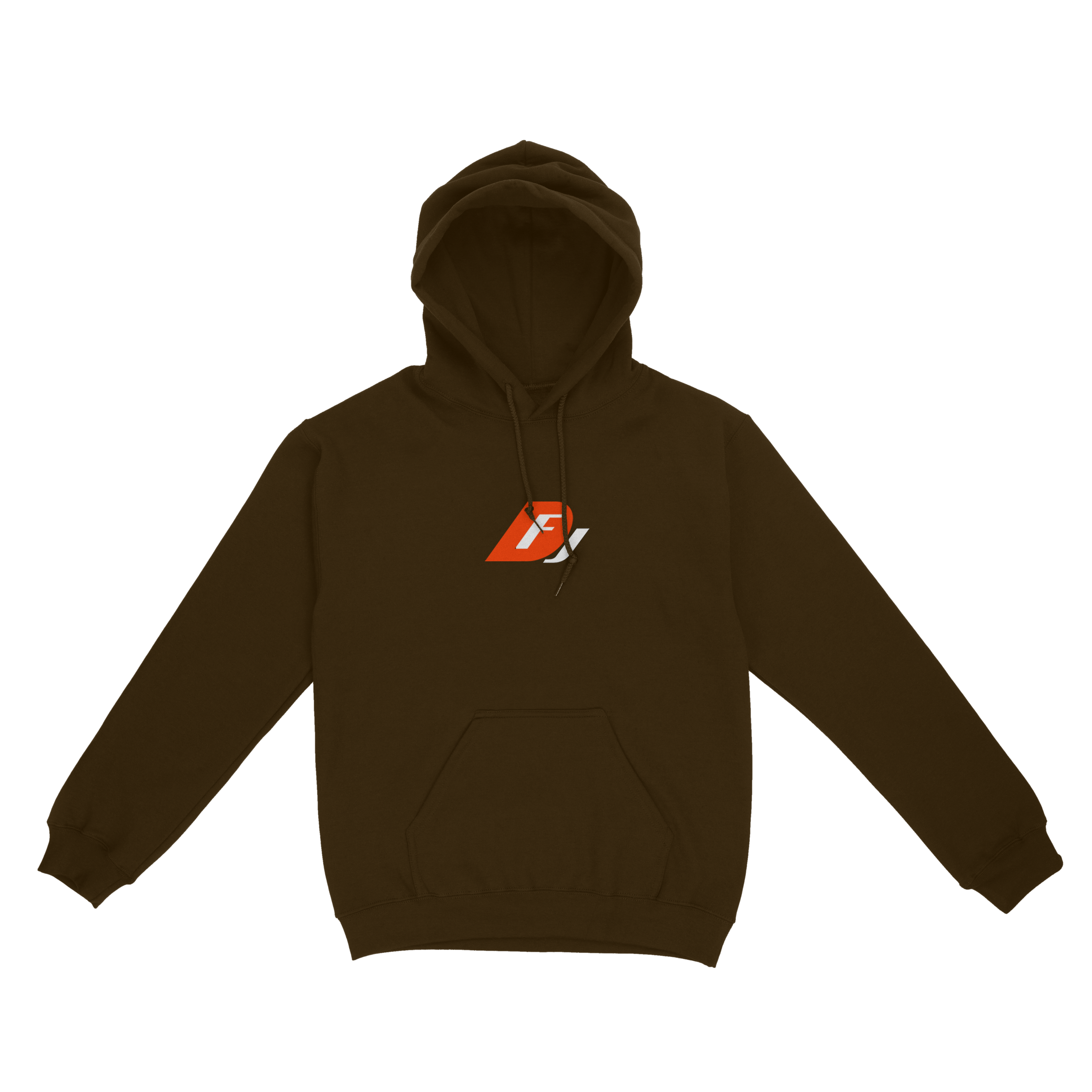 DF Logo Hoodie - Brown
